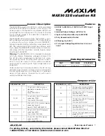 Preview for 1 page of Maxim MAX5022EVKIT General Description Manual