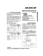 Maxim MAX739 Manual предпросмотр