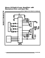 Предварительный просмотр 22 страницы Maxim MAX9777 Manual