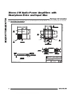 Предварительный просмотр 26 страницы Maxim MAX9777 Manual