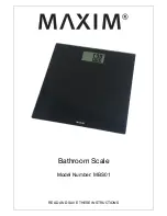 Предварительный просмотр 1 страницы Maxim MBS01 User Manual