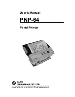 Предварительный просмотр 1 страницы Maxim PNP-64 User Manual