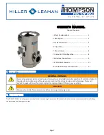 Предварительный просмотр 1 страницы Maxim THOMPSON MILLER LEAMAN PDA/ATF-MAX Owner'S Manual