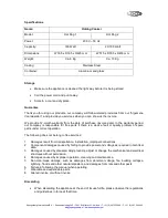 Preview for 10 page of Maxima 09300580 User Manual