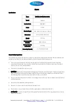 Preview for 3 page of Maxima 09359980 User Manual