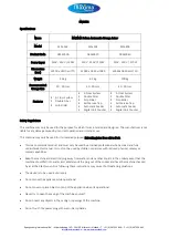 Preview for 3 page of Maxima 09360000 User Manual