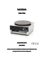 Preview for 1 page of Maxima CP1 User Manual