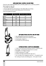 Предварительный просмотр 20 страницы Maxima MFP -0139 Manual