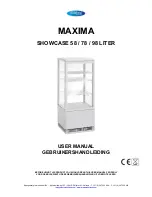 Maxima SC 58L User Manual preview