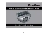 Preview for 1 page of MaximalPower FC999 User Manual