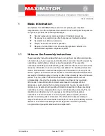 Preview for 5 page of MAXIMATOR GPLV 2 Assembly Instructions Manual