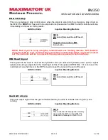 Preview for 9 page of MAXIMATOR RM350 Installation And Comissioning Manual