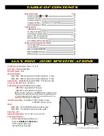 Preview for 2 page of Maximum Controls MAX 1500 Quick Install Manual