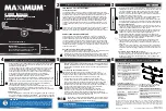 Preview for 2 page of Maximum 037-2432-4 Instruction Manual