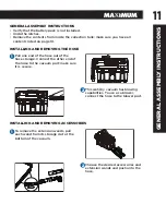 Preview for 11 page of Maximum 054-0291-8 Instruction Manual