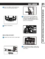 Preview for 21 page of Maximum 054-0291-8 Instruction Manual