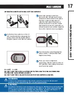 Preview for 17 page of Maximum 054-0338-0 Instruction Manual