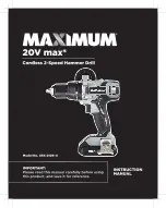 Maximum 054-2109-4 Instruction Manual preview
