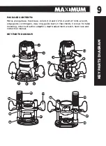 Предварительный просмотр 9 страницы Maximum 054-2433-0 Instruction Manual