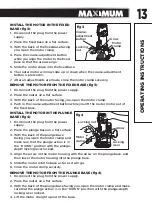 Предварительный просмотр 13 страницы Maximum 054-2433-0 Instruction Manual