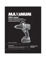 Maximum 054-2510-6 Instruction Manual preview