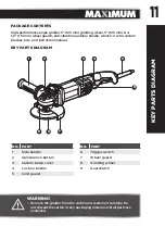 Предварительный просмотр 11 страницы Maximum 054-4297-2 Instruction Manual