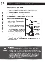 Предварительный просмотр 14 страницы Maximum 054-4297-2 Instruction Manual