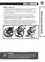 Предварительный просмотр 17 страницы Maximum 054-4297-2 Instruction Manual