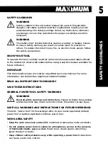 Preview for 5 page of Maximum 054-7276-4 Instruction Manual