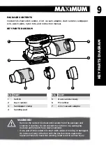 Preview for 9 page of Maximum 054-7276-4 Instruction Manual