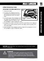 Preview for 11 page of Maximum 054-7276-4 Instruction Manual