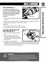 Preview for 13 page of Maximum 054-7276-4 Instruction Manual