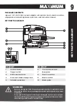 Предварительный просмотр 9 страницы Maximum 054-7287-8 Instruction Manual