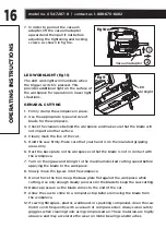 Предварительный просмотр 16 страницы Maximum 054-7287-8 Instruction Manual