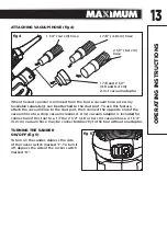 Preview for 13 page of Maximum 054-7556-8 Instruction Manual