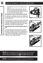 Preview for 16 page of Maximum 054-8364-8 Instruction Manual