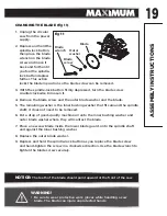 Preview for 19 page of Maximum 054-8382-4 Instruction Manual