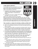 Preview for 29 page of Maximum 054-8382-4 Instruction Manual