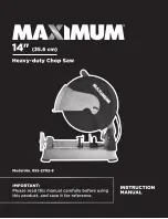 Maximum 055-2702-8 Instruction Manual preview