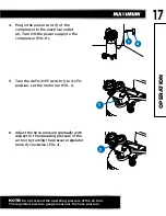 Предварительный просмотр 17 страницы Maximum 058-9317-8 Instruction Manual