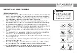 Preview for 5 page of Maximum 7846 User Manual