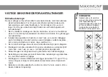 Preview for 44 page of Maximum 7846 User Manual