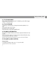 Preview for 22 page of Maximum 7855 User Manual