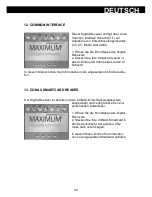 Preview for 30 page of Maximum C-505 User Manual