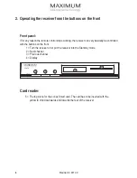 Preview for 4 page of Maximum C 901 CX User Manual