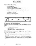 Preview for 6 page of Maximum C 901 CX User Manual