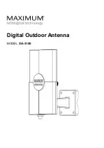 Preview for 1 page of Maximum DA-5100 Manual