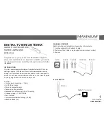 Preview for 2 page of Maximum DA-6 User Manual