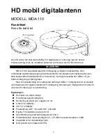 Preview for 27 page of Maximum MDA-110 User Manual