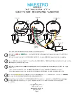 Preview for 7 page of Maximum Mini-Max Installation Manual